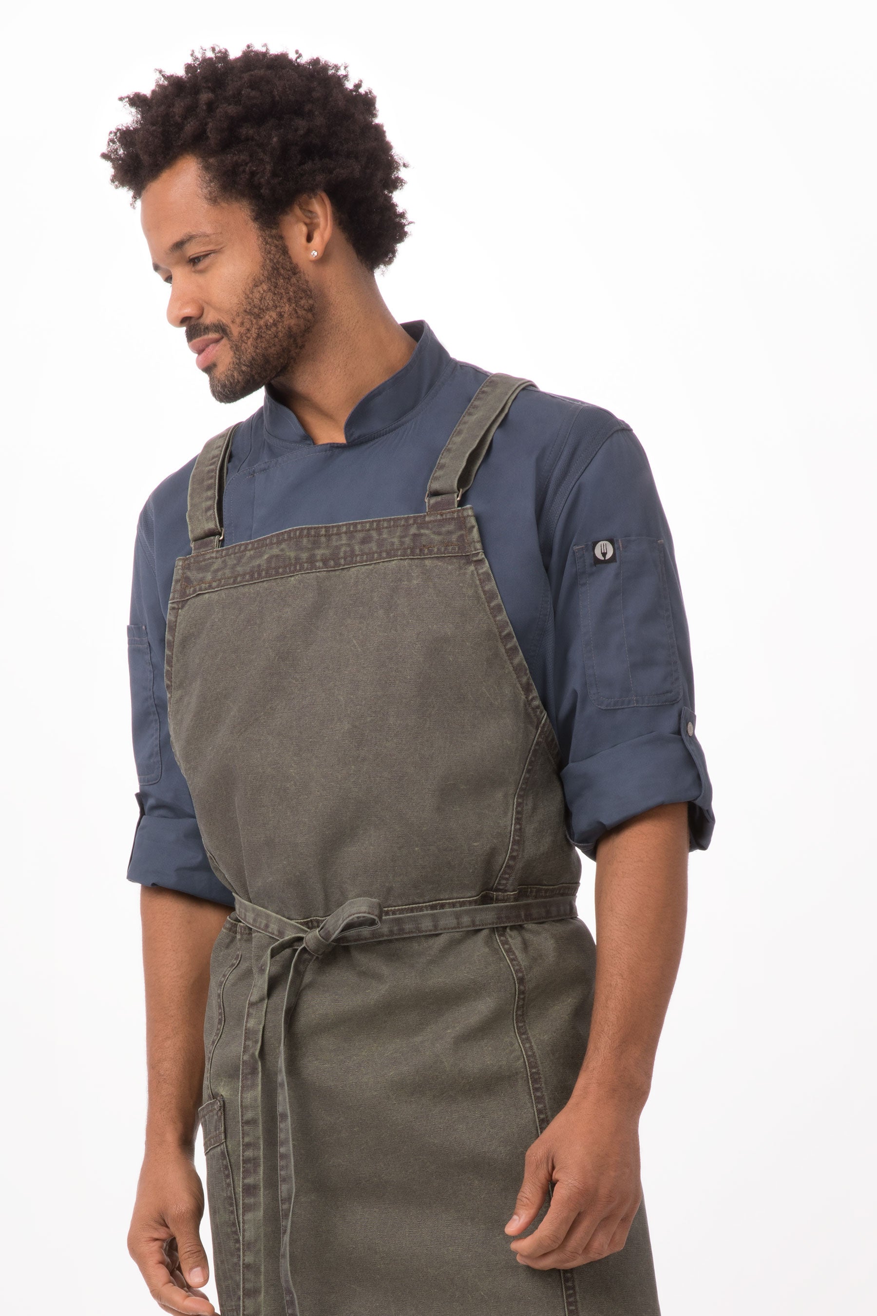 Denver Chefs Cross-Back Bib Aprons