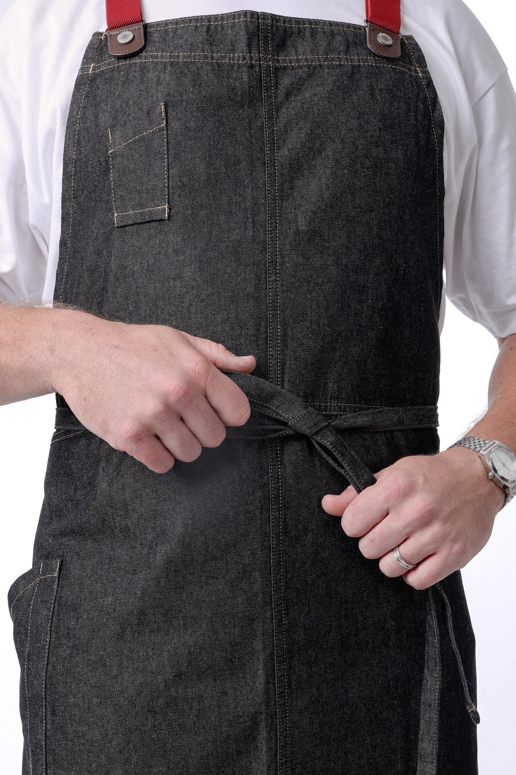 Berkeley Chef's Bib Snap Aprons