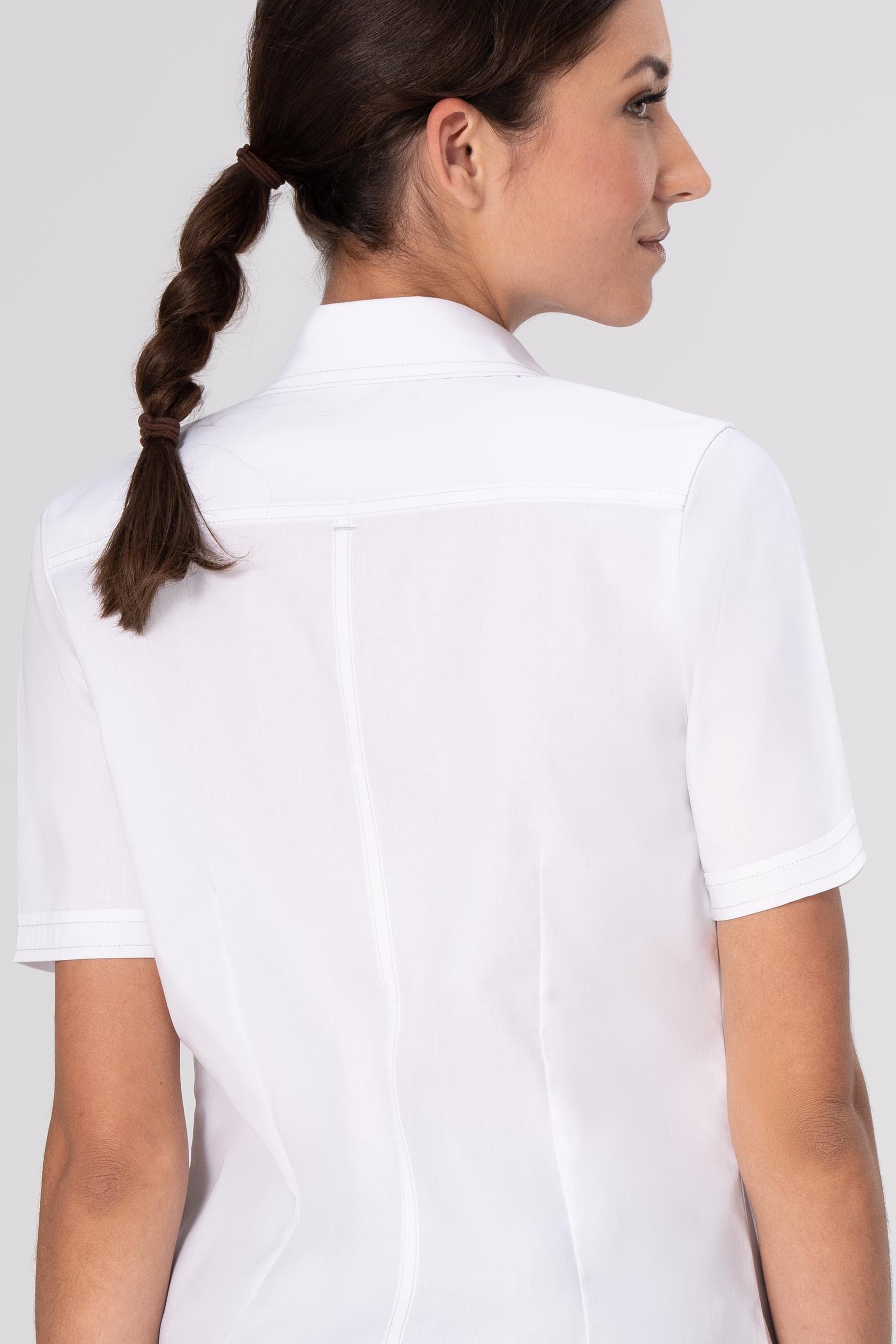 Cody Zip Work Shirt-Shirts -Lady