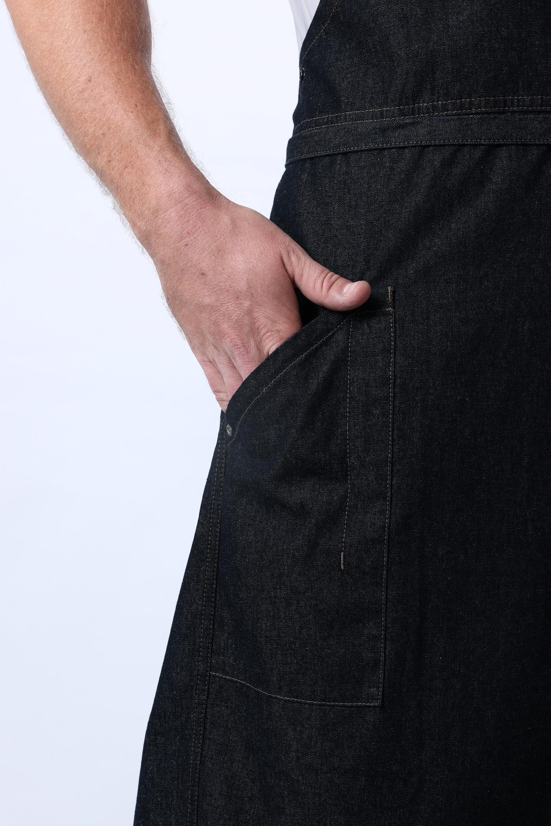 Berkeley Chef's Bib Snap Aprons