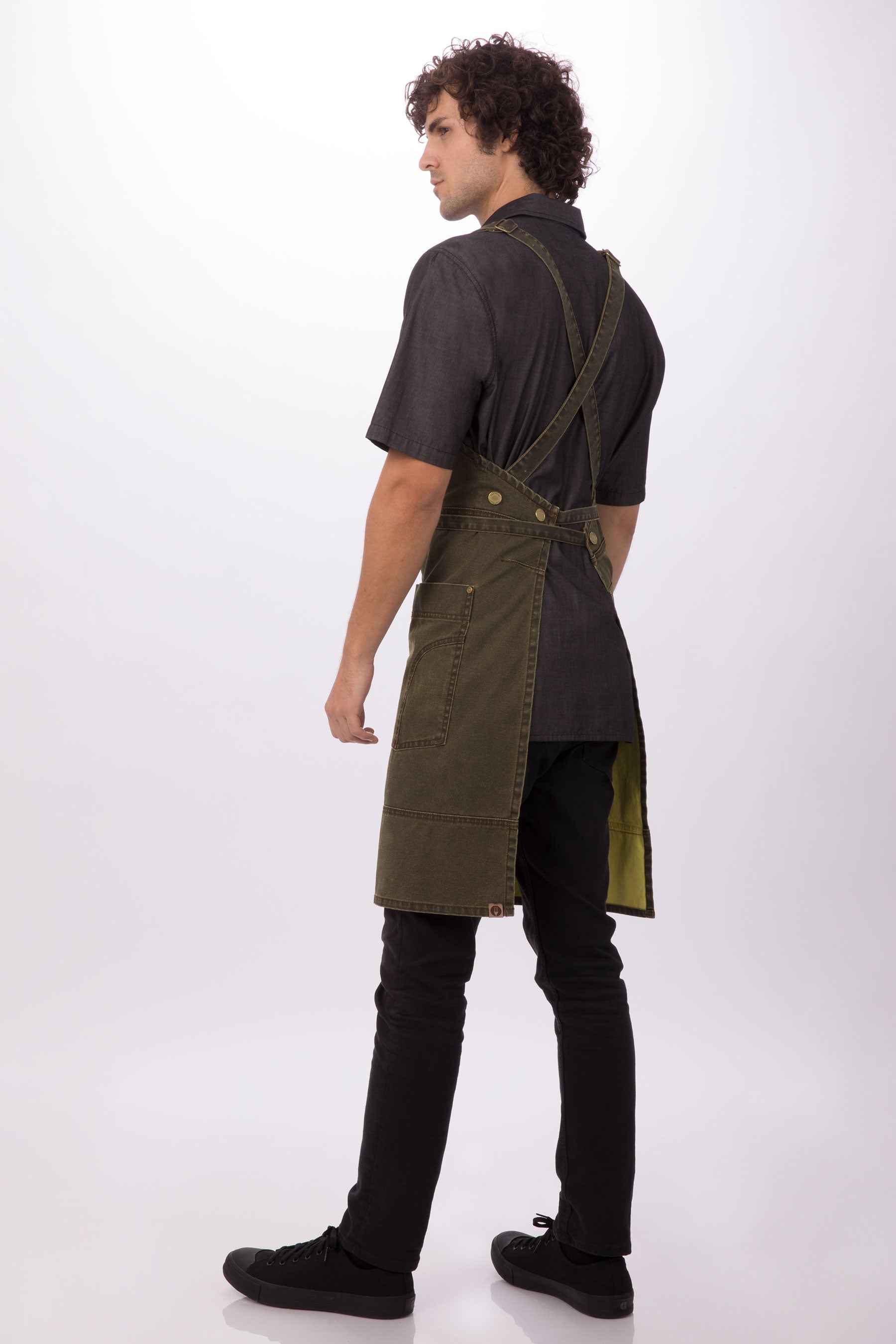 Warren Cross-Back Bib Aprons