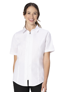 Cody Zip Work Shirt-Shirts -Lady