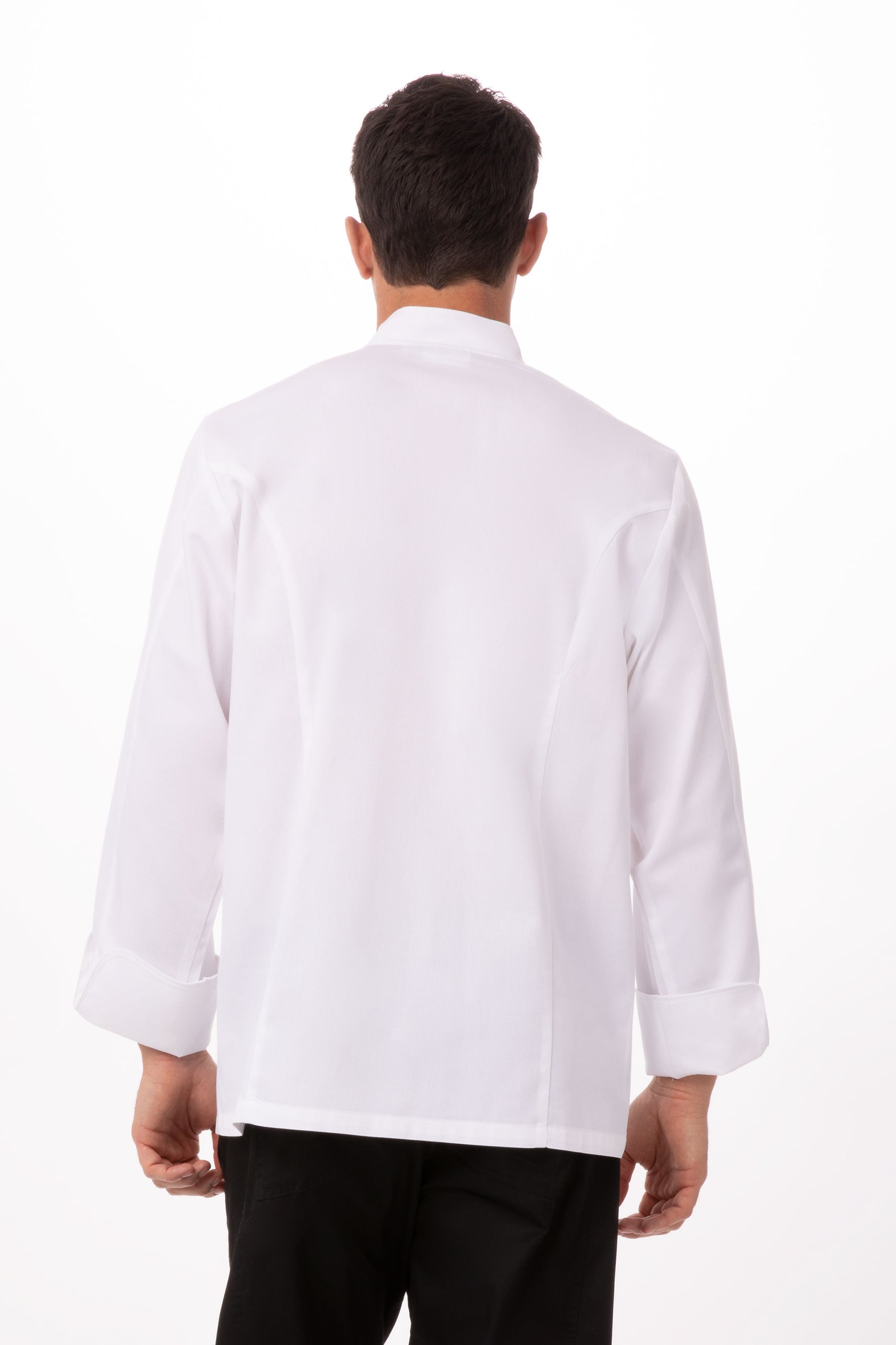 Exc Chef Coat DBL Stripe