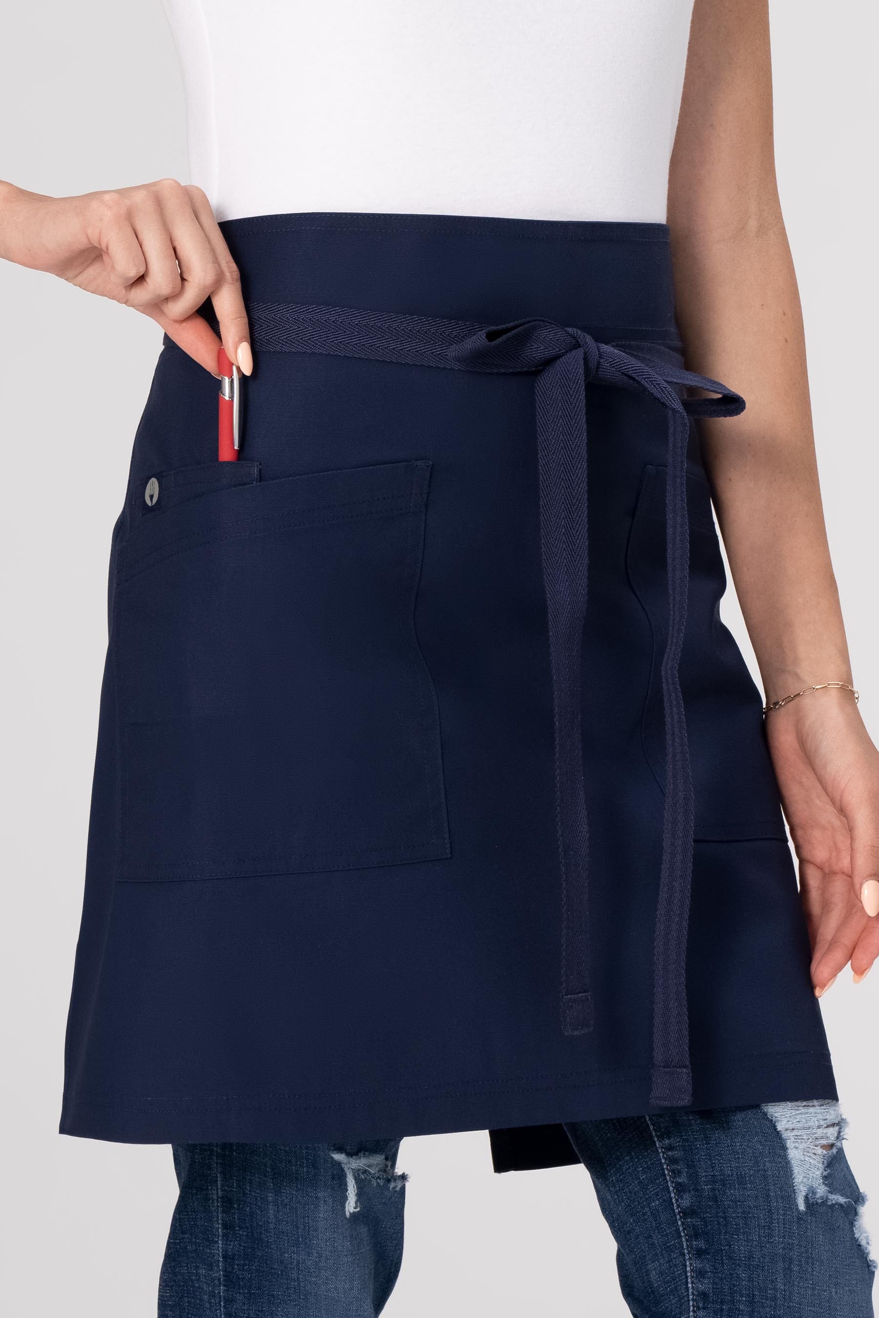 Lockharte Half Bistro Canvas Aprons