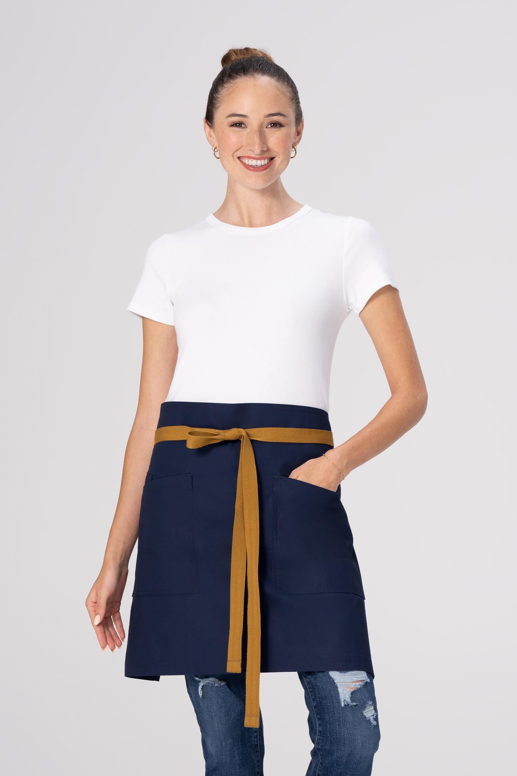 Lockharte Half Bistro Canvas Aprons