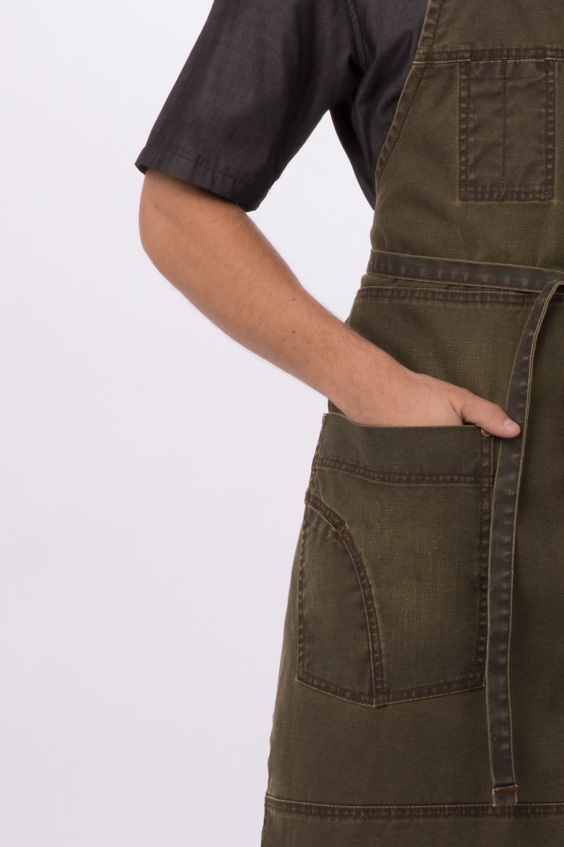 Warren Cross-Back Bib Aprons