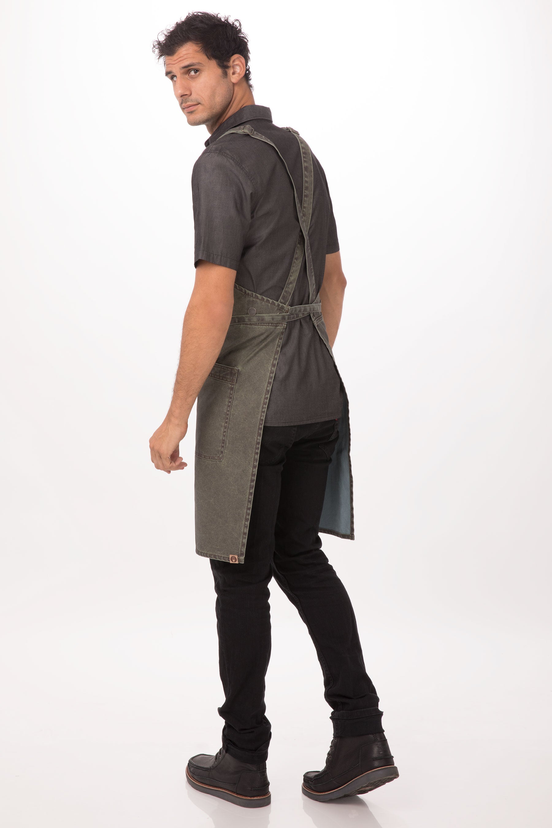 Denver Cross-Back Bib Aprons