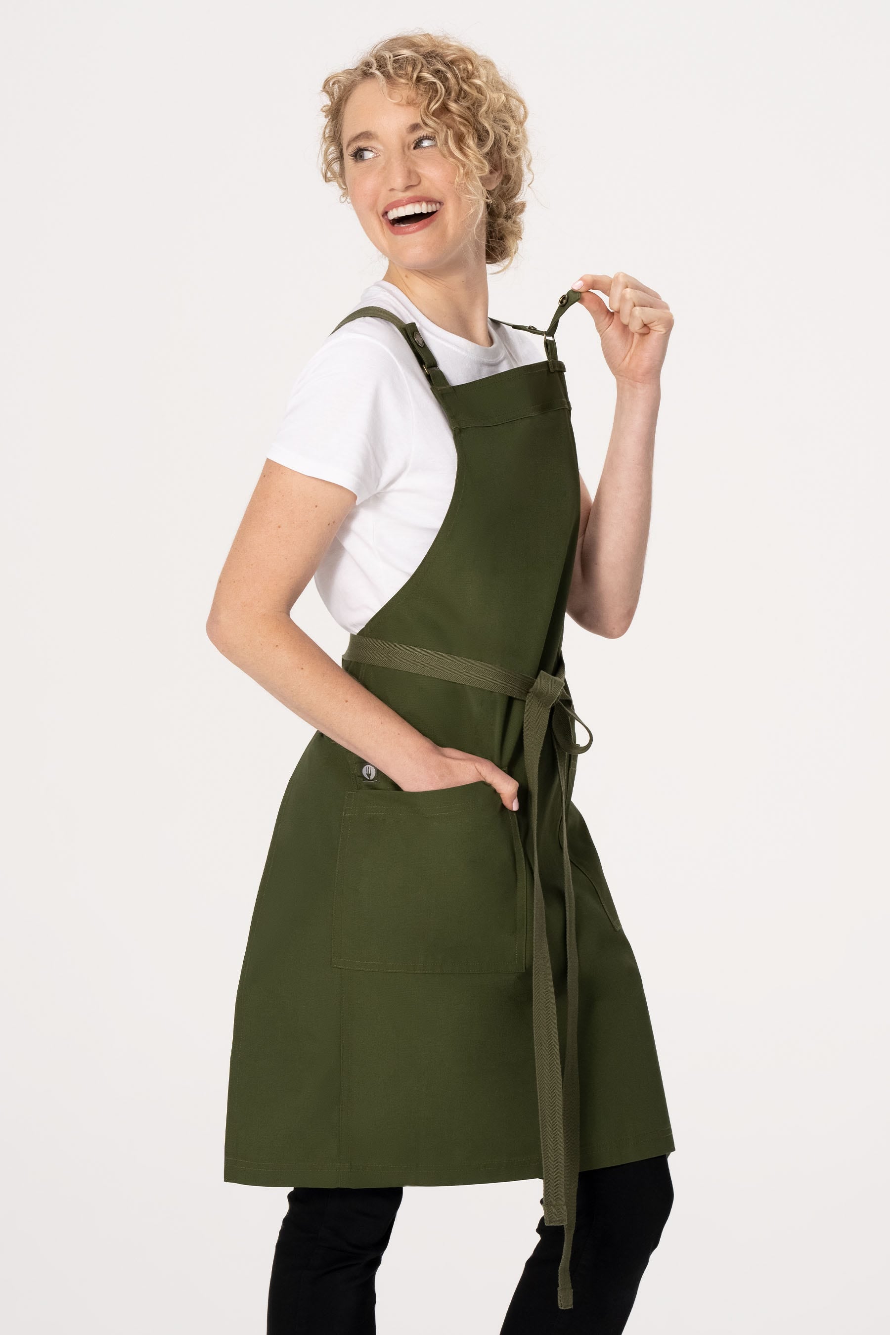 Lockharte Bib Canvas Aprons
