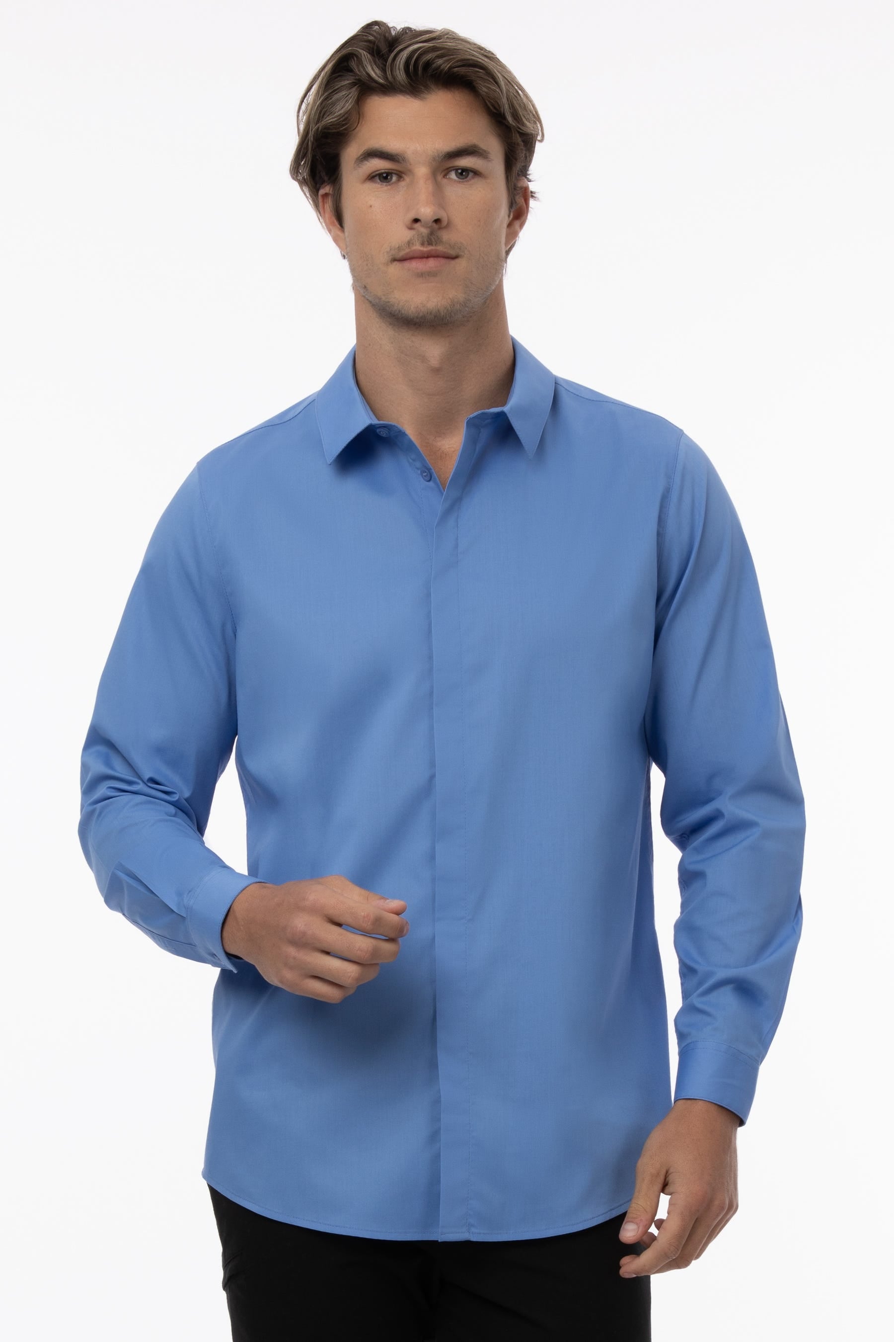 PREMIUM FORMAL DRESS SHIRT FRENCH BLUE (FRB)