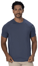 ARYES CREW SHIRT S/S /AIR FORCE BLUE /SMALL