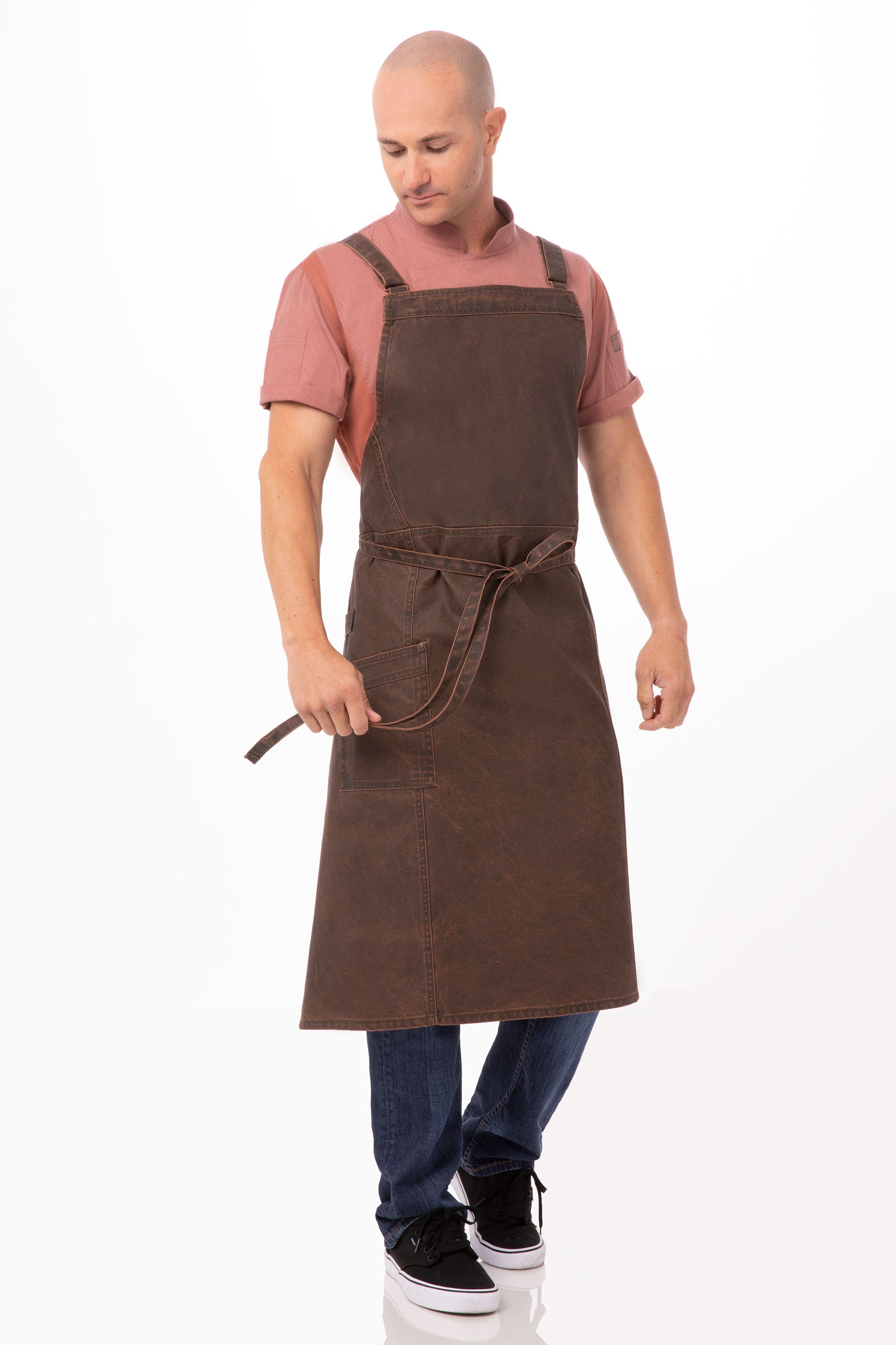 Denver Chefs Cross-Back Bib Aprons