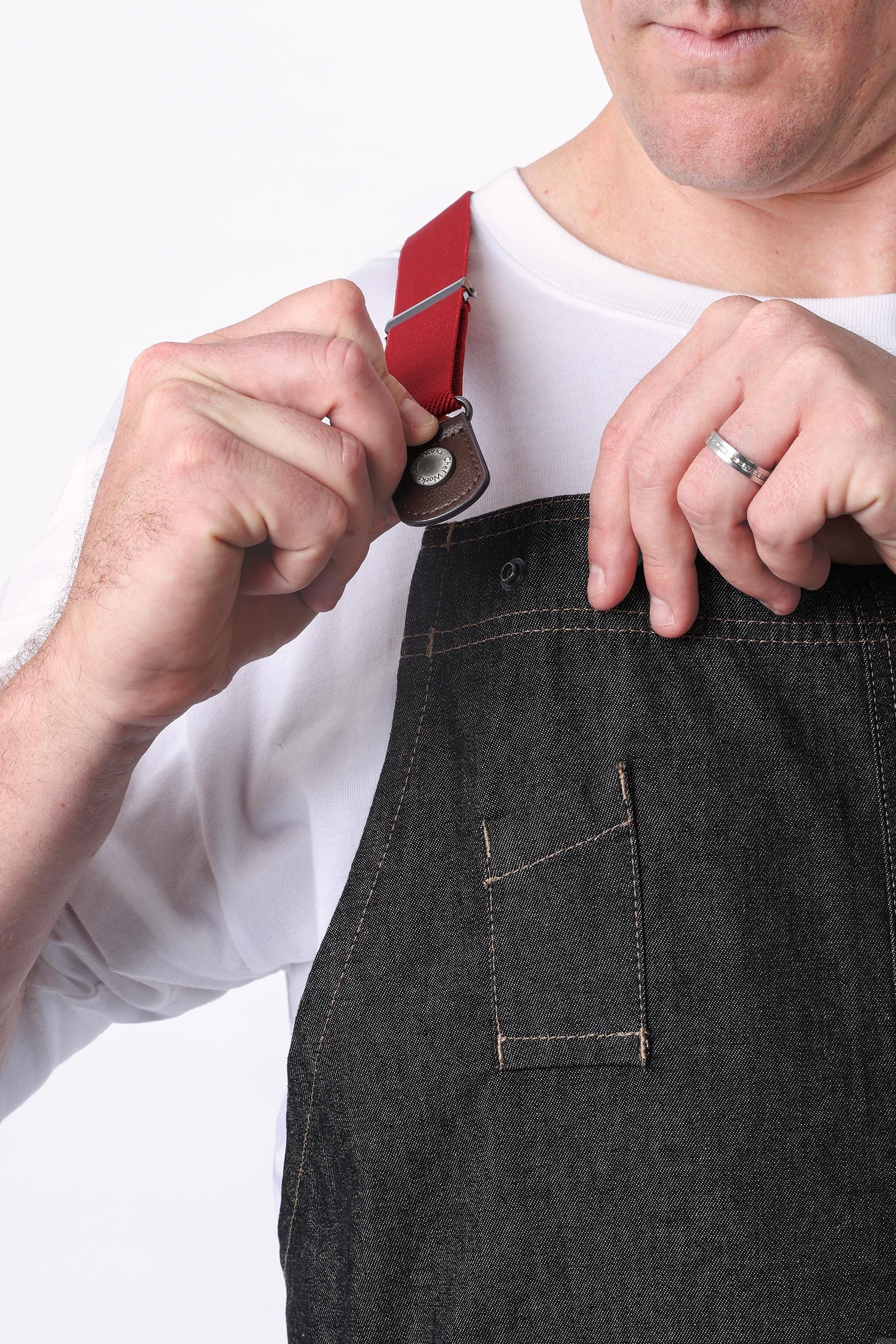 Berkeley Chef's Bib Snap Aprons