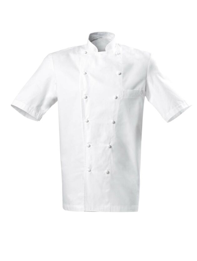 Grand Chef Jacket Short Sleeve Chest Pocket