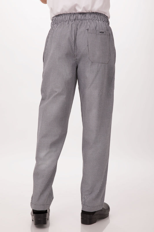 Essential Baggy Checker Chef Pants