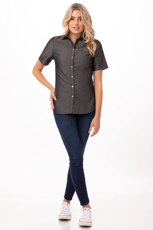 Detroit Female Denim Shirt