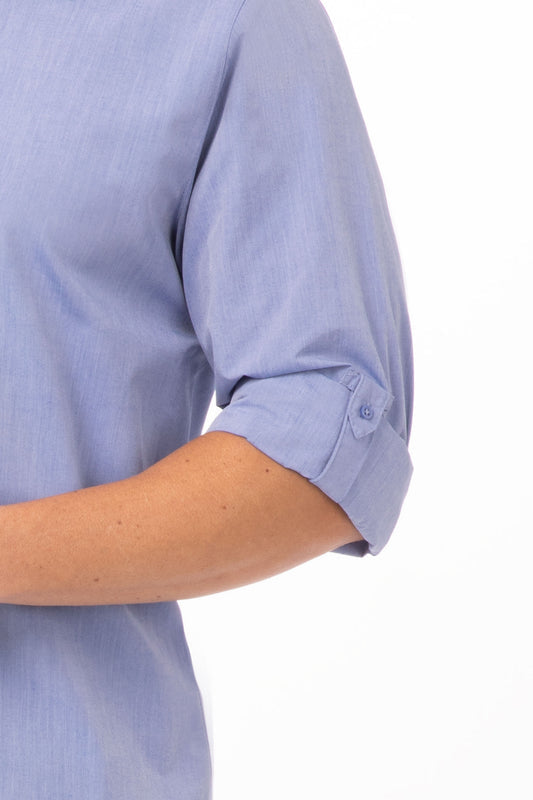 Modern Chambray Dress Shirt