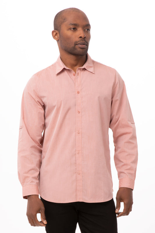 Modern Chambray Dress Shirt