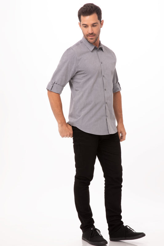 Modern Chambray Dress Shirt