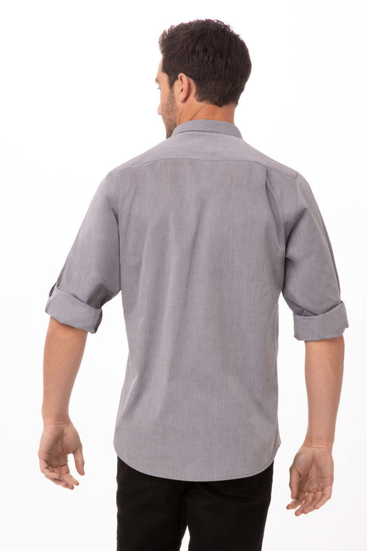 Modern Chambray Dress Shirt