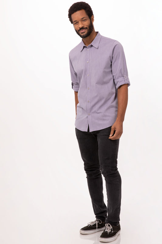 Modern Chambray Dress Shirt