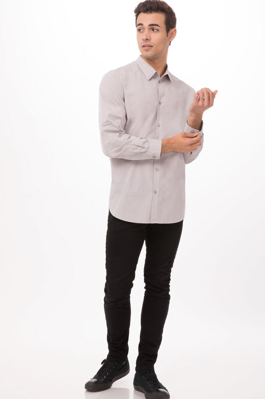 Modern Chambray Dress Shirt