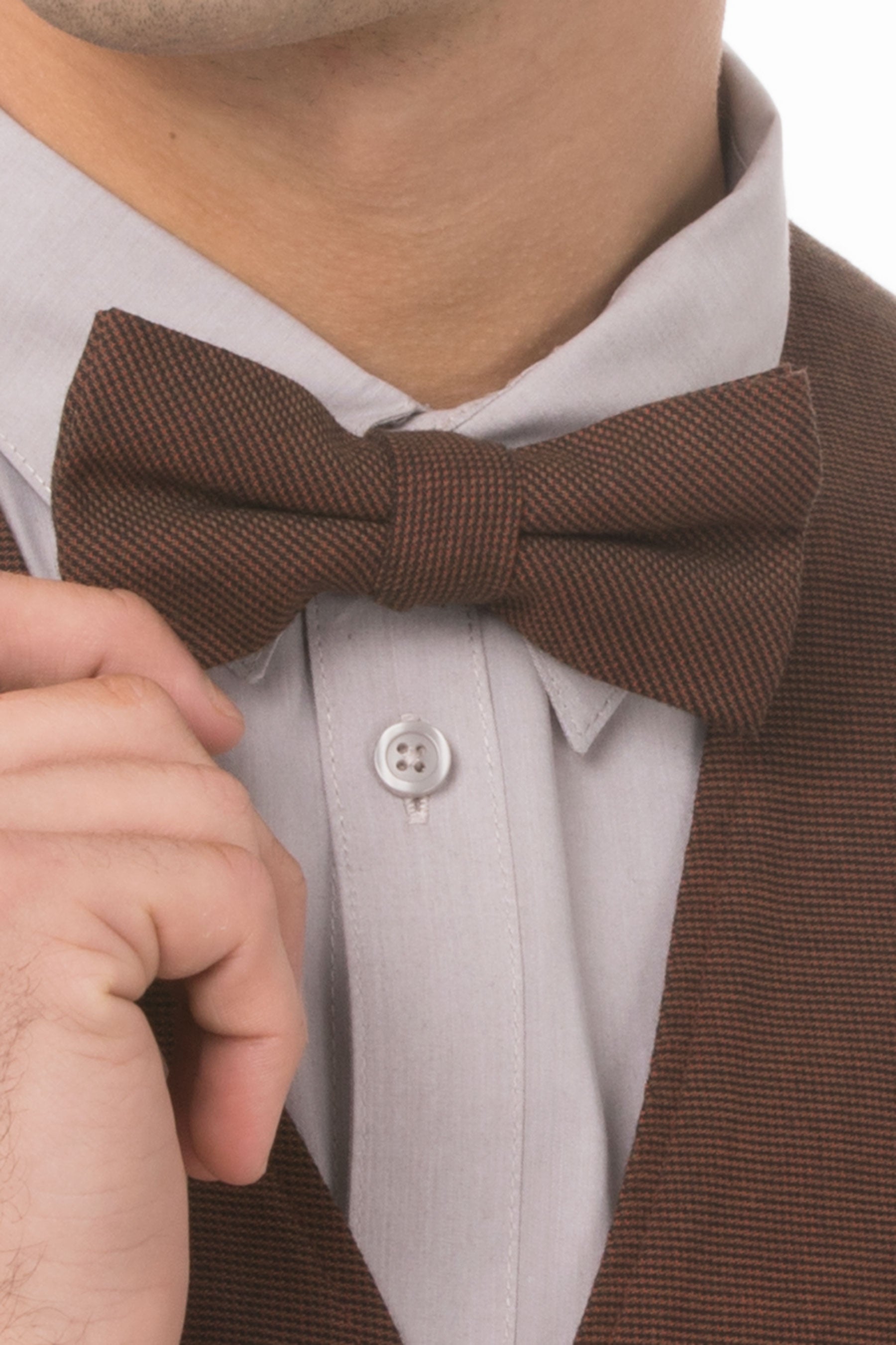 Crosshatch Bow Tie