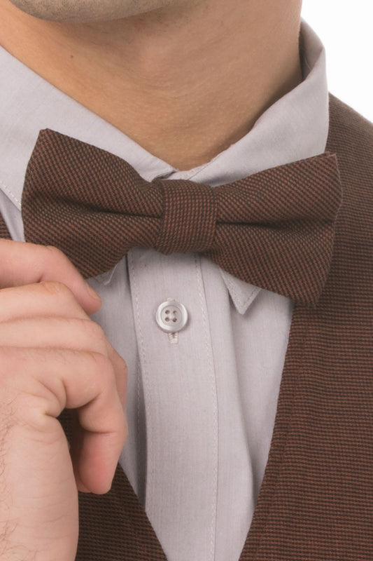 Crosshatch Bow Tie